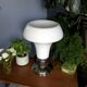 Large Murano glass and chrome lamp