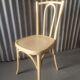 Taxhel curved wooden bistro chair