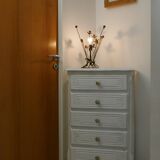 White shabby chiffonier