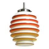 Beautiful rare original glass ceiling lamp from the 1930s