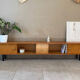 Vintage wooden sideboard (shallow)