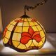 Large pendant light, art deco, vintage