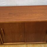 Mid-Century Retro Vintage Teak Sideboard – 1960s Space-Saving Elegance