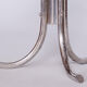 Restored Bauhaus Stool, Mücke Melder, Beech, Chrome-Plated Steel, Czechia, 1930s