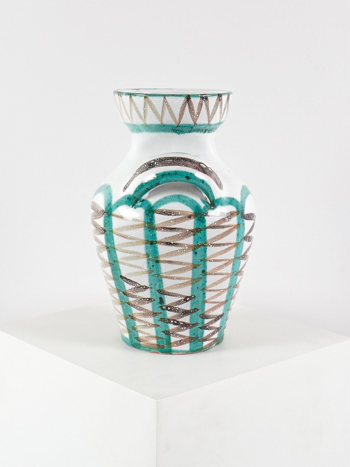 Vase en céramique par Robert Picault, France, vers 1960