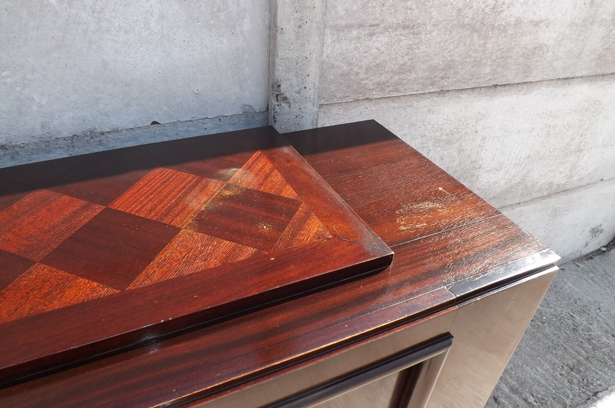 Mahogany buffet by Gaston Poisson, 1925-1930