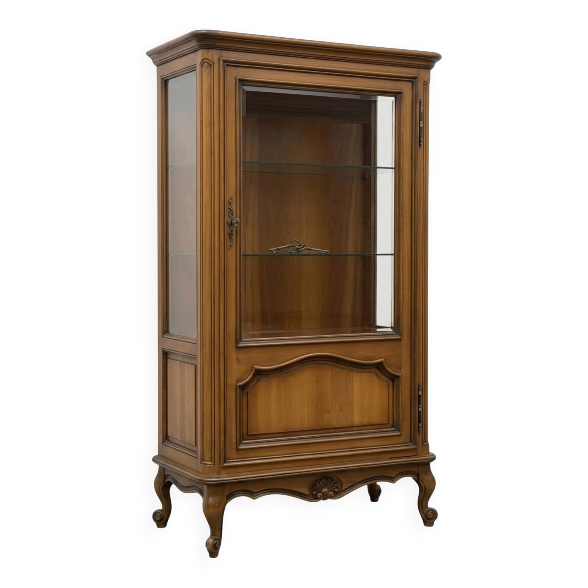 Vitrine de 1 porta / Cristaleira estilo clássico francês