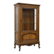Vitrine de 1 porta / Cristaleira estilo clássico francês