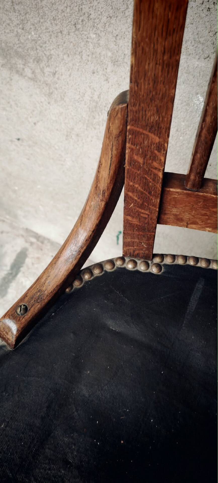 Antique writer's chair