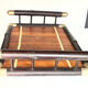 Plateau vintage en bambou