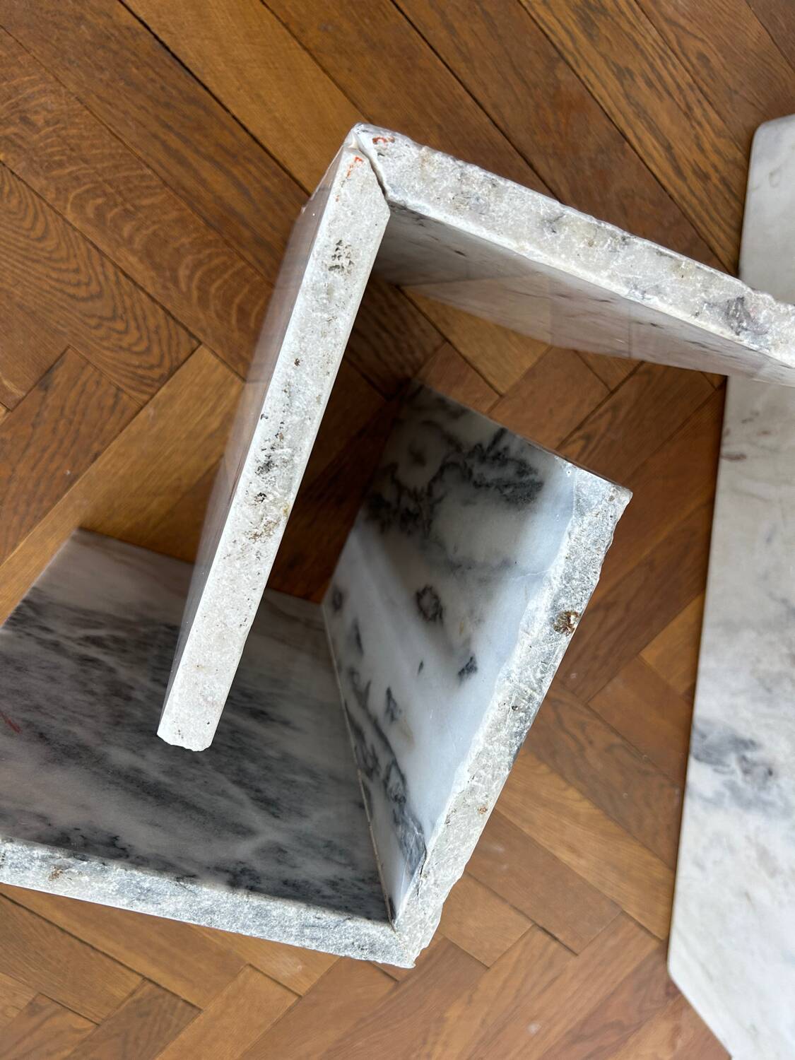 Marble coffee table