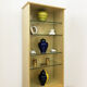 1980s birds eye maple display cabinet memphis milano style 1980s vintage