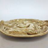 Art nouveau bronze vide-poches dish by Pierre Léon Dusouchet