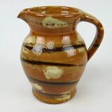 Marbled ceramic pitcher