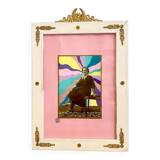 Old frame and photo