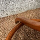 Vintage wooden parrot coat rack