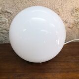Glass globe lamp