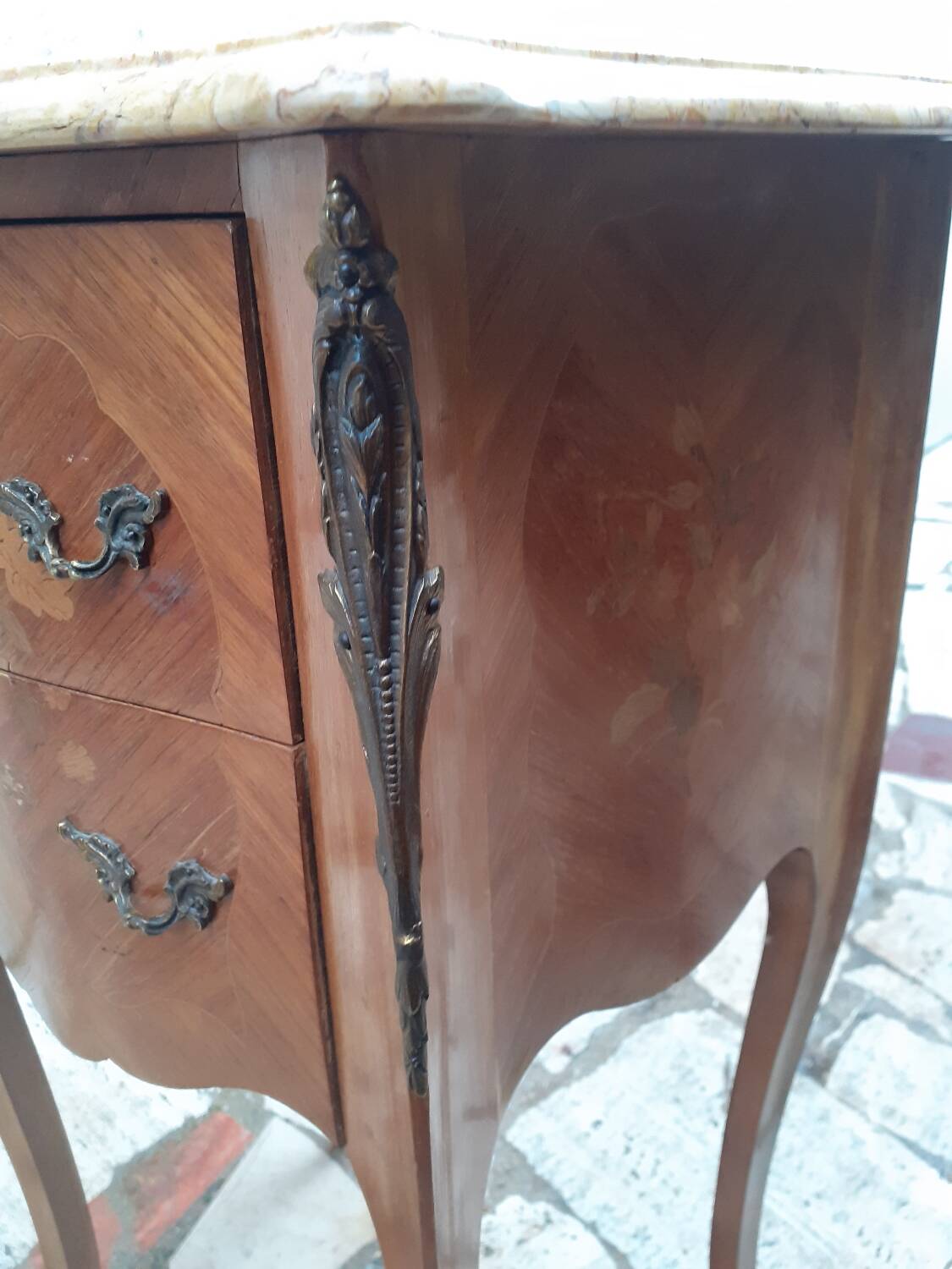 Louis XV bedside table