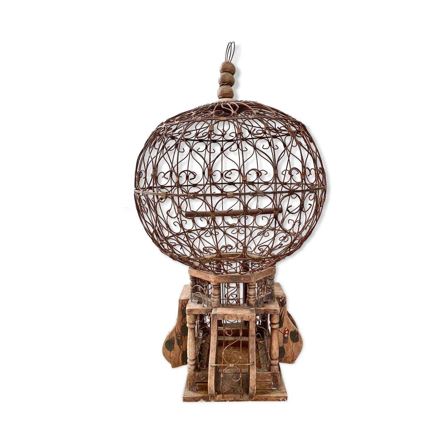 Vintage bird cage