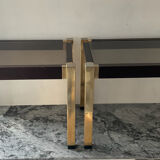 Pair of Hollywood Regency style side tables