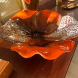 Pocket tray vintage flower shape Vallauris