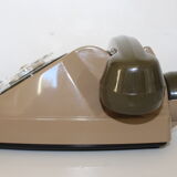 Téléphone à cadran vintage S63 bicolore