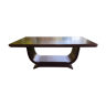 Rosewood art deco dining table