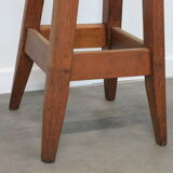 Set of 4 brutalist bar stools