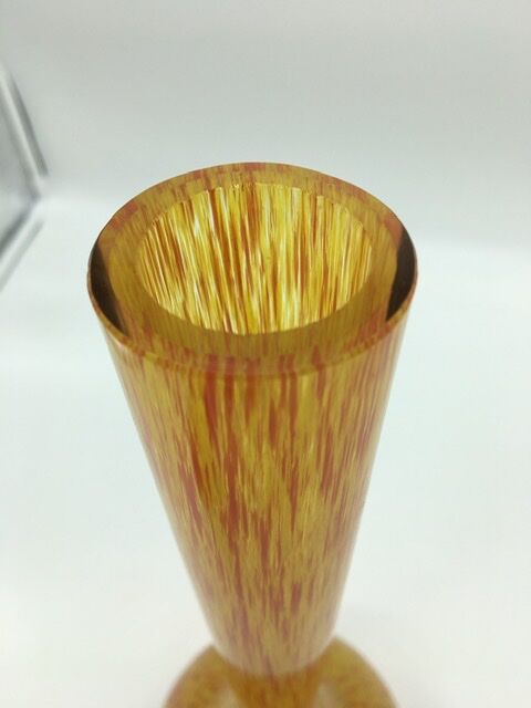 Long-necked vase by Mulaty Art Deco style