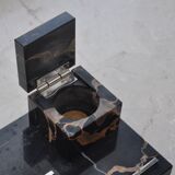 Stone set for an art deco office
