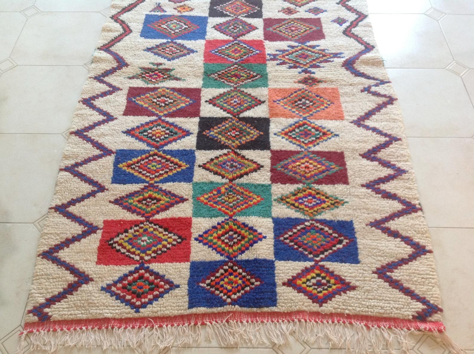 Tapis azilal marocain 135x190cm