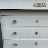 Antique Empire style chest of drawers with detached columns