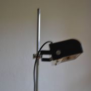 White halogen floor lamp, DLG 626 design, Joe Colombo, circa 1970