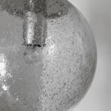 Bubble glass pendant light from the 70s