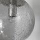 Suspension verre bullé années 70