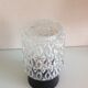 Glass ceiling light structured by RZB Leuchten, vintage 60/70s