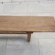 Paire de bancs de ferme 2m50