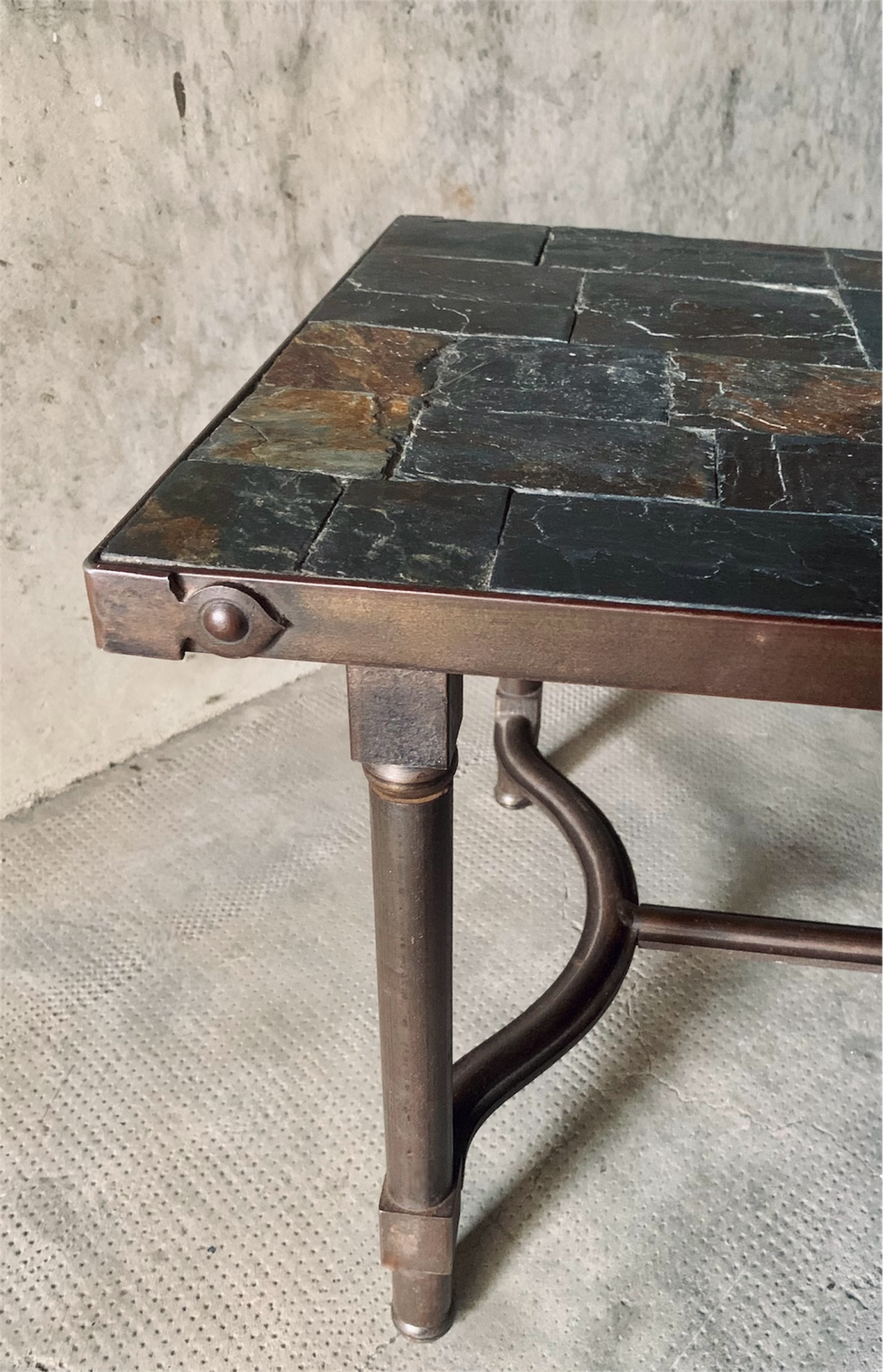 20th Century Design / Classic Brutalism Coffee Table