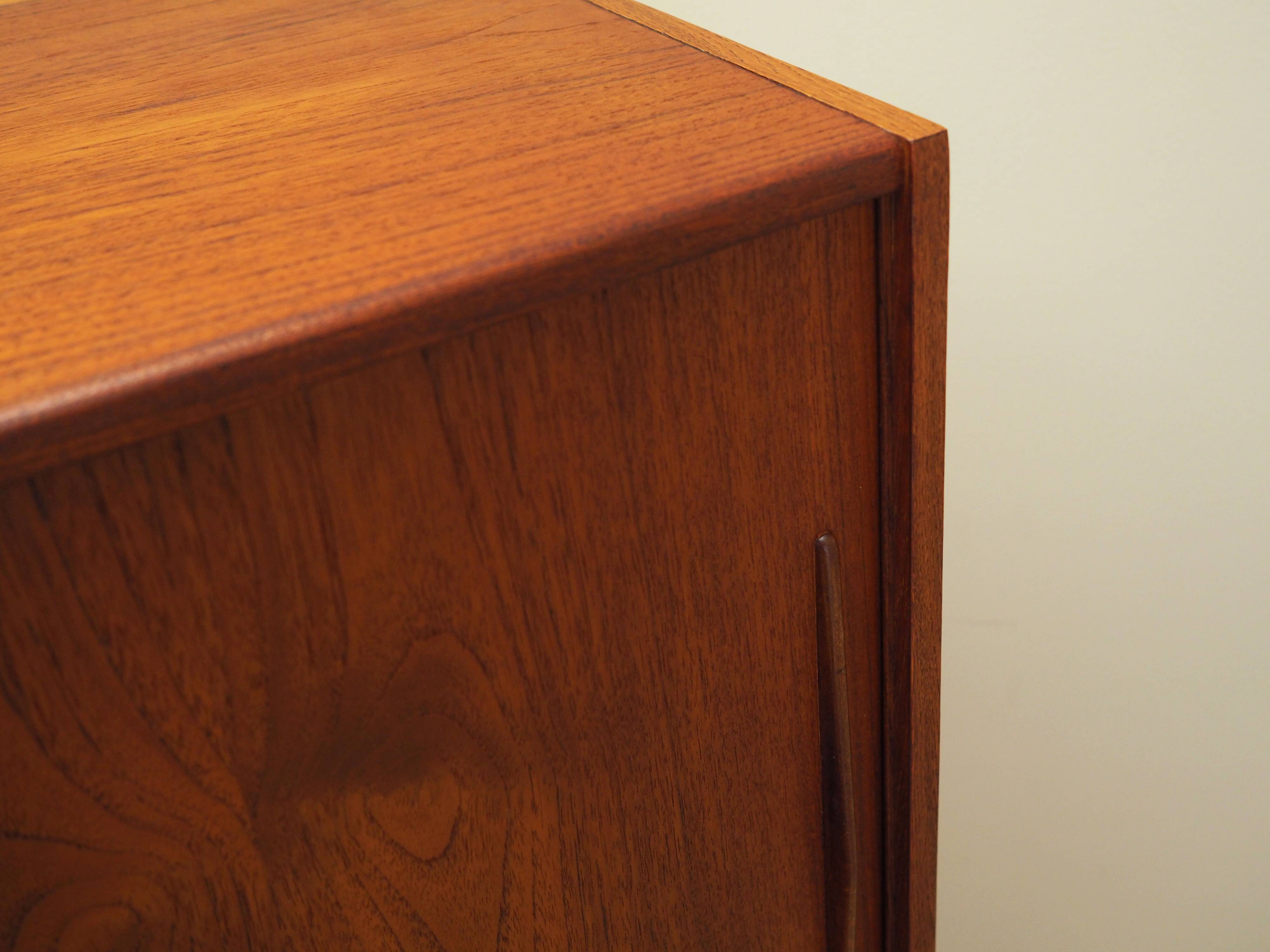 Teak highboard, Danish design, 1960s, production: Denmark