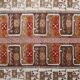 Unusual Hand Woven - Vintage Eastern Rug