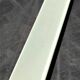 Old shelf of great length / shelf in white Art Deco porcelain