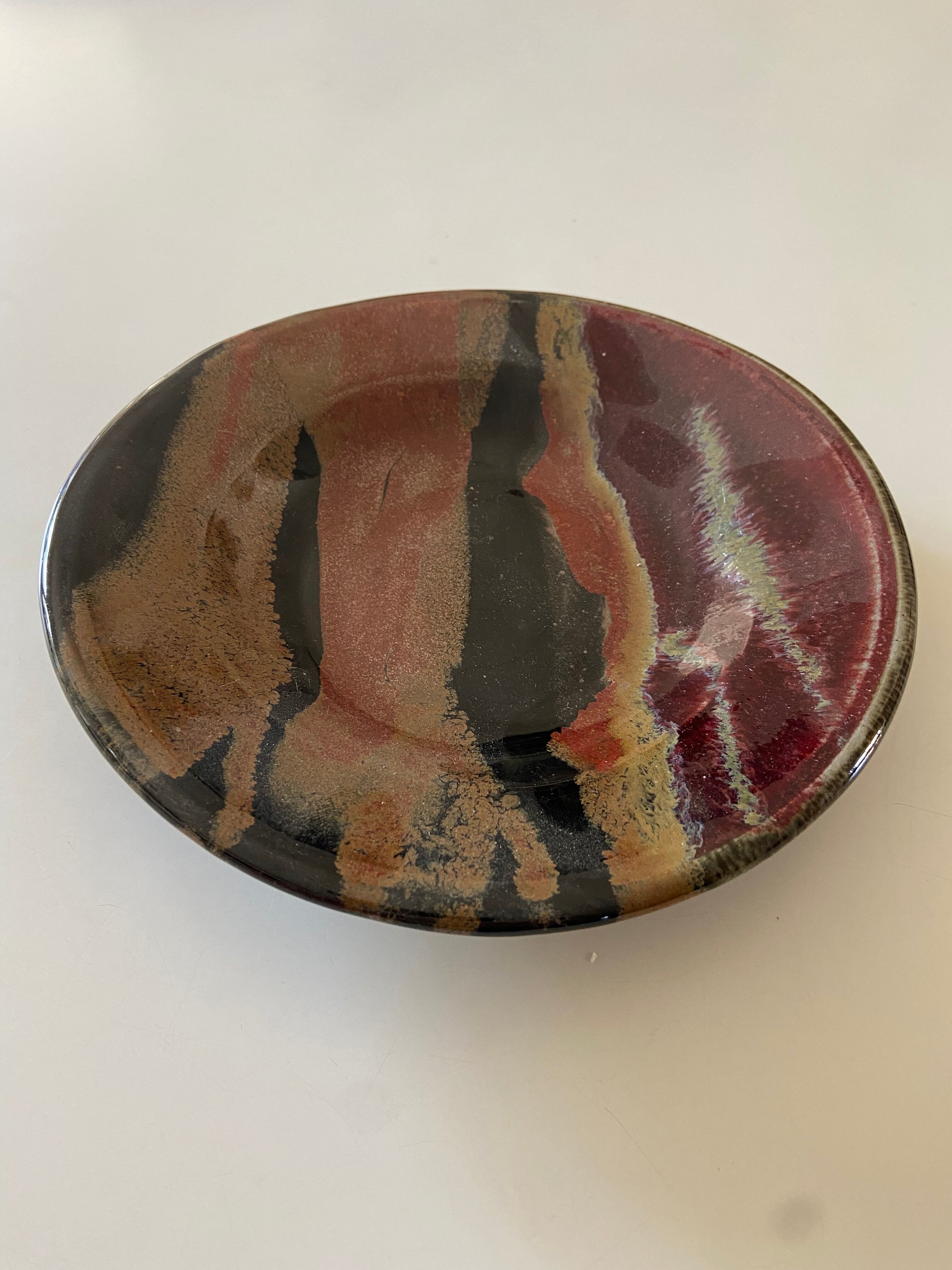 Glazed stoneware cut, Charles Hair