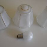 Set of 2 lights and one light wall lights