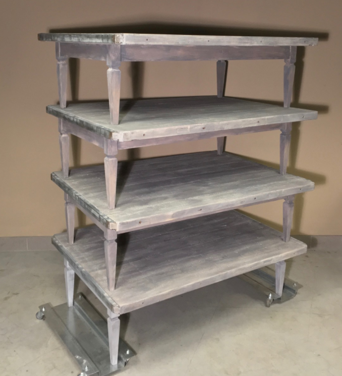 Industrial coffee table