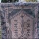Vintage distressed Turkish Oushak rug 150 x 275 cm