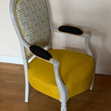 Fauteuil Victoria, style Louis Philippe