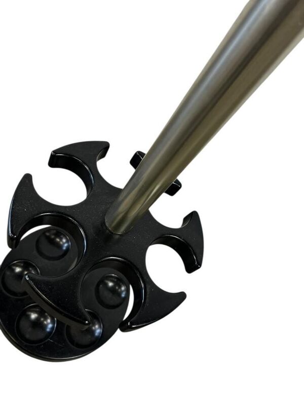 Porte-manteau vintage space age sur pied / porte-manteau de sol