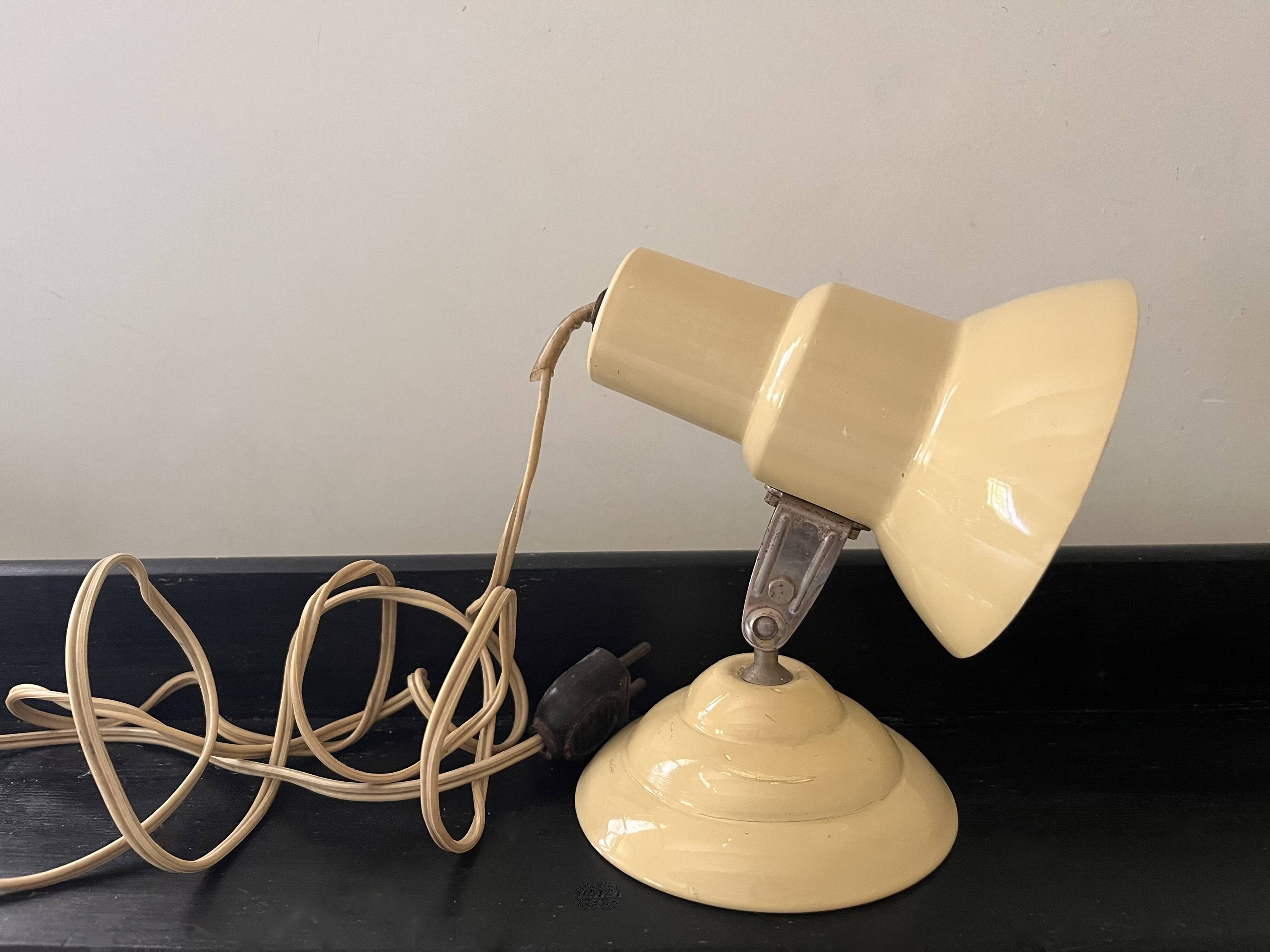 Bedside lamp, vintage lighting