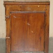 17th Century Antique Oak Commode with Two Rows of Drawers
