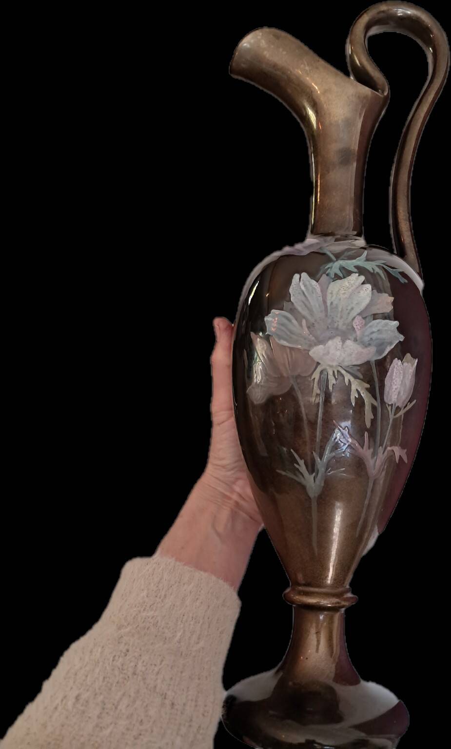 Ewer by Clément Massier, Golfe-Juan, around 1900